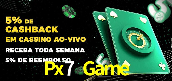 Promoções do cassino ao Vivo Px7 Game